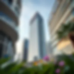 Architectural design of SIT Tower 1 showcasing modern aesthetics