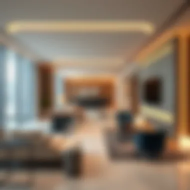 Internal layout of SIT Tower 1 emphasizing functional spaces