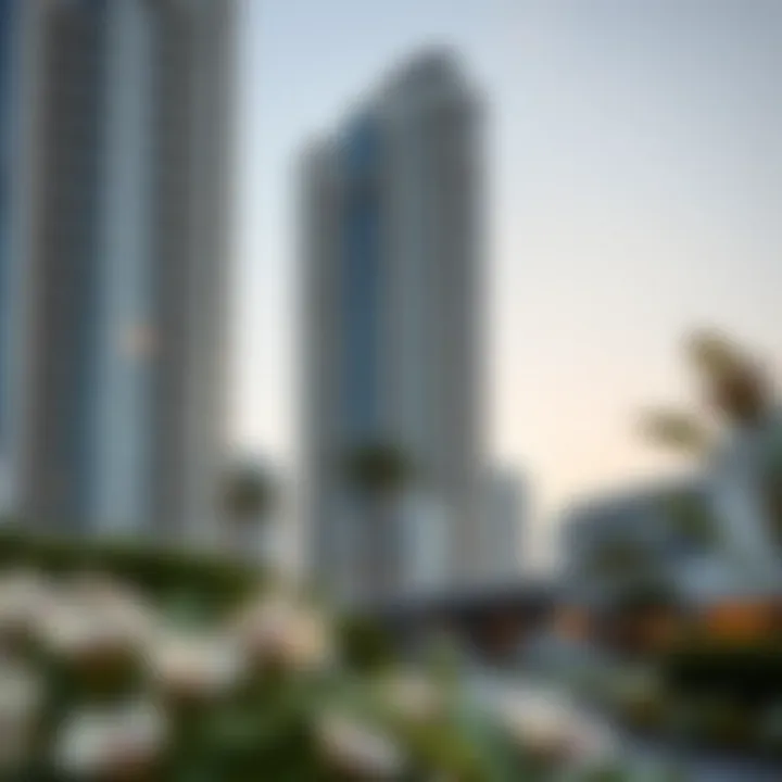 Stunning Exterior View of Sun Tower Exterior view of Sun Tower with surrounding landscape