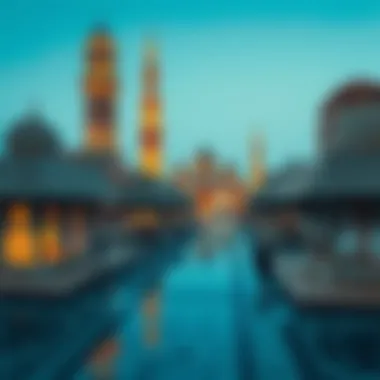 Cultural representation of ظبي الريم in Dubai's architecture