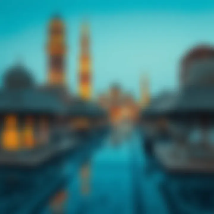 Cultural representation of ظبي الريم in Dubai's architecture