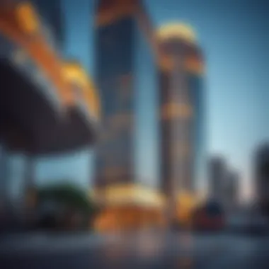 Architectural Marvel of The Regal Tower Architectural view of The Regal Tower highlighting its modern design