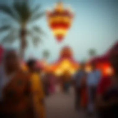 Vibrant community festival at the Heritage Village