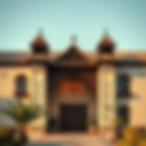 Traditional architectural beauty of the UAE Heritage Village