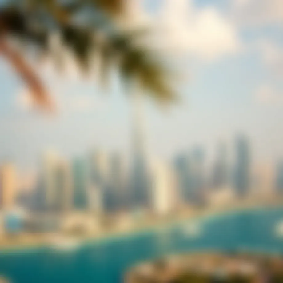 Stunning skyline of Dubai showcasing luxury properties