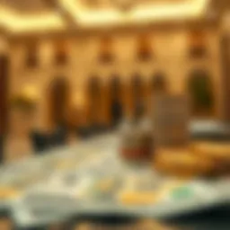 Visual representation of currency exchange rates