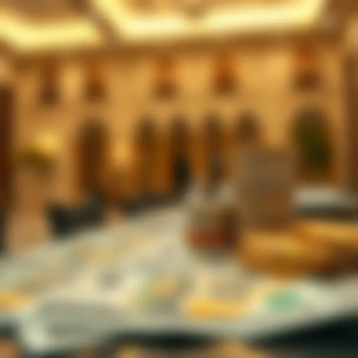 Visual representation of currency exchange rates