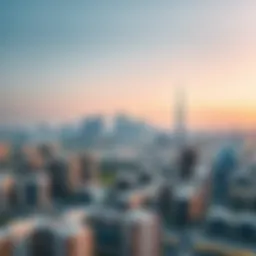 Aerial view of Dubai skyline showcasing residential and commercial properties