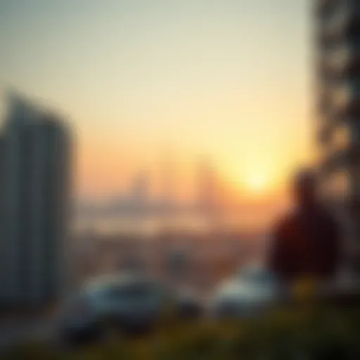 Retirement in the UAE: A New Dawn A serene view of the UAE skyline at sunset symbolizing retirement