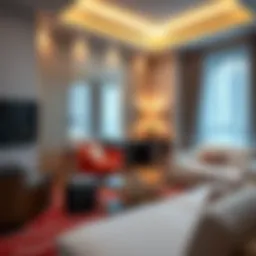 Luxurious two-room accommodation in Dubai