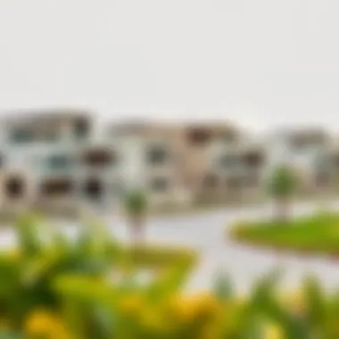 Modern Architecture in Mudon Scenic view of Mudon community showcasing modern architecture