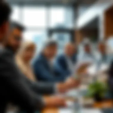 Diverse workforce representing various nationalities in a meeting