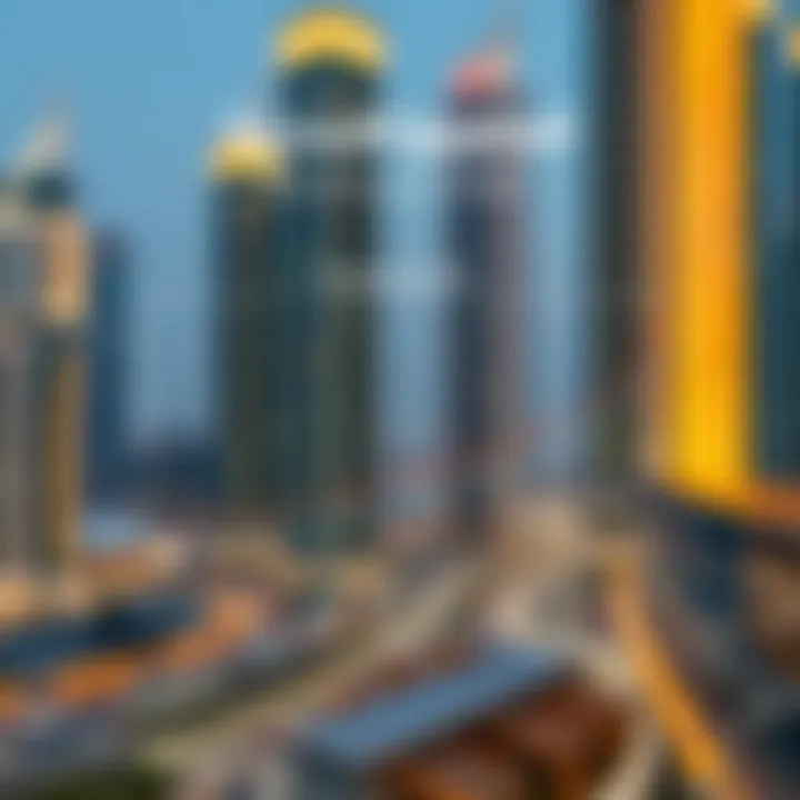 Diagram illustrating the economic growth driven by وحده مول in Dubai.