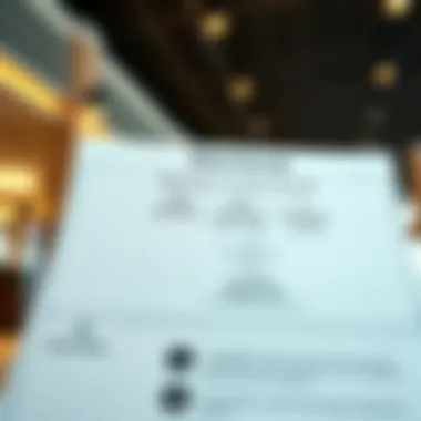 Diagram illustrating the application procedure for work permits