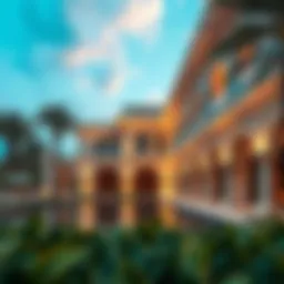 Stunning architectural view of Villa Nova