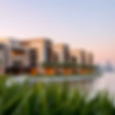 Elegant Residences at Yas Water Edge Luxurious residential units in Yas Water Edge with modern architecture and scenic views.